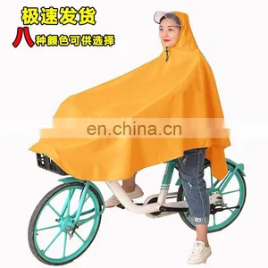 Men and Women Cycling Poncho Raincoat Bicycle Mountain Bike Junior High School Students Single Increase thumbnail-3