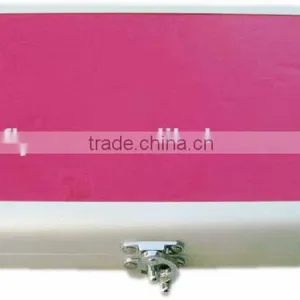 Aluminum Frame Waterproof Shell Waterproof Pink cd Player Case With cd Bag Inside thumbnail-2