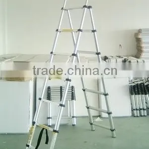 Aluminium Telescopic Ladder(with EN131 Certification) thumbnail-1