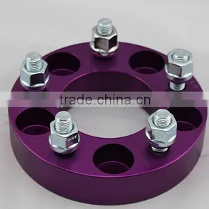 32mm Wheel Spacers 5x100 | 12x1.5 Studs | Pair Fits Chevy Toyota Adapters thumbnail-1