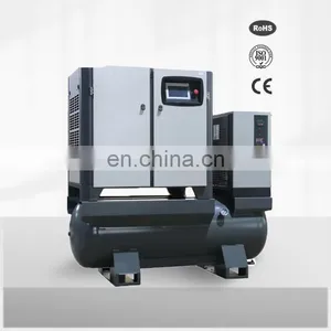Vsd Used High Quality Low Price Low Noise Oil Free Fixed Speed 5.5kw 11kw All In One Rotary Screw Air Compressor thumbnail-1