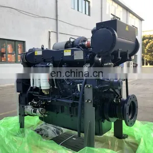 New Original 350hp Weichai WD12 Series 4 Stroke WD12C350-18 Marine Diesel Engine thumbnail-2