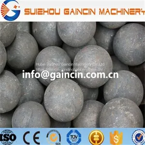 Grinding Media Forged Ball, Dia.20mm to 150mm Grinding Media Mill Steel Balls, Steel Forging Mill Balls thumbnail-4