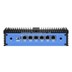 Fanless Intel SkyLake/KabyLake Network/Firewall PC w/ 6 Gbe LAN Core I5-7200U thumbnail-2