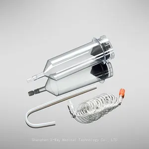High Pressure Contrast Agent 200ml 150ml China Clinical CT Single Syringe for Medtron Accutron, CT Scan Injector for Anke Seacrown Zenith C10 C11 Nemoto A-25 A-60 thumbnail-3