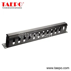 Sample Free 13 Fingers 1U Rack Metal Wire Cable Organizer From China Factory TAEPO thumbnail-1