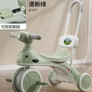 Children's Tricycle, Bicycle, 1-6 Year Old Baby Toy Cart, Children's Pedal Bike, Outdoor Children's Bike（Wechat:13510231336） thumbnail-2