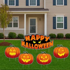 Wholesale Halloween Animated Yard Signs – Outdoor PP Holiday Decorations for Home & Garden thumbnail-1