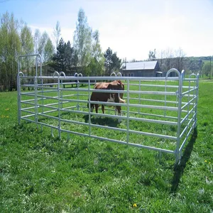 Factory Direct Sales of Electro-Galvanized Steel Farm Grassland Fence Cattle and Sheep Tubular Livestock Fence Waterproof thumbnail-2