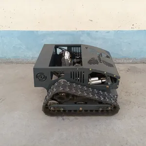 Yamaha 224Cc Engine One-Button Start Crawler Remotely Controlled Mowing Robot thumbnail-5