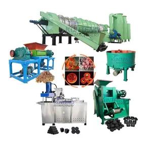 Ecofriendly Bio Charcoal Making Machine Coconut Charcoal Maker Sawdust Charcoal Production Line EPC thumbnail-1