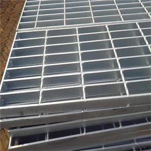 Wholesale of Walkway Boards for Engineering Construction, Q235 Steel Pedals, Galvanized Steel Grating, Anti - Slip Punched Steel Grating Manufacturers thumbnail-1