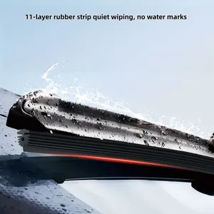 11‑Layer Rubber Wiper Blade For VW T‑Roc Golf Passat Magotan Silent Windshield Wiper thumbnail-3