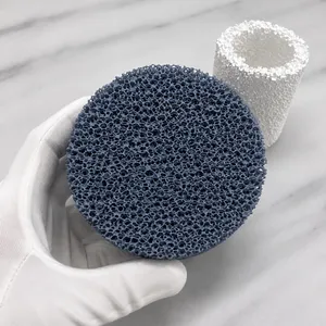 Zirconia Ceramic Foam Filter for High Temperature Steel Casting Filtration thumbnail-1