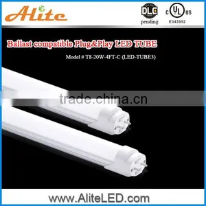 Shenzhen Alite 2000lm DLC ul Cul Electronic Ballast Compatible t8 Led Tube Bulb thumbnail-1