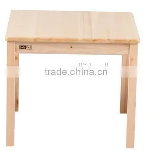 Wood Table Furnture , Children Study Table and Chair Quality Choice thumbnail-2