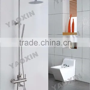 2016 New Fashion Stainless Steel Wall Mounted Bathroom Rain Shower Set thumbnail-2