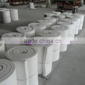 1400 128kg m3 High Zirconium Ceramic Fiber Blanket for Boiler Insulation thumbnail-2