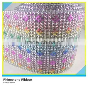 Sew On Plastic Rhinestone Mesh Decorative Plastic Mesh thumbnail-6