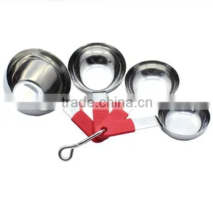 Stainless Steel 4pcs Measuring Cups and Spoons thumbnail-1