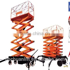 1.35~18m, 0.3 Ton Double Scissor Lift Table /mini Scissor Lift Table /electric Motorcycle Lift Table thumbnail-6