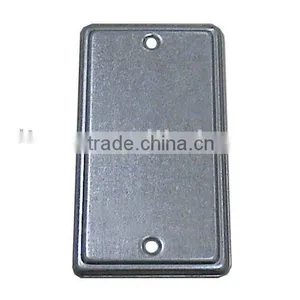 4"x2-1/8" Rectangle Box Cover(electrical Box Cover,metal Outlet Box Covers) thumbnail-1