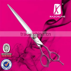 NPK16 Convex Edge Dog Groooming Scissor/ Rubber Handle Pet Scissor/ Professional Pet Scissor thumbnail-2