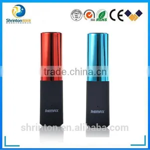 Emergency Small Power Bank 2400mah Po, Colorful Plastic Power Bank, Lipstick Power Bank thumbnail-1
