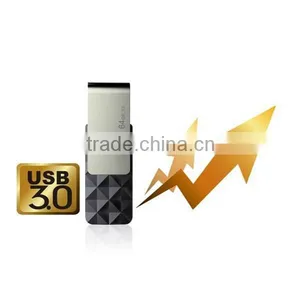 High Speed Swivel Usb 3.0 Flash Drive , 64gb Usb 3.0 Memory Stick thumbnail-1