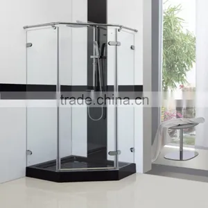 New Arrival Fancy Glass Shower Enclosure With Marble Trim thumbnail-1