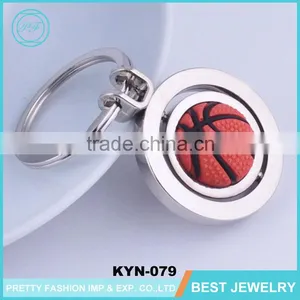Souvenir 3D Holder Basketball Shape Key Chains/Soft Metal Key Chain thumbnail-1