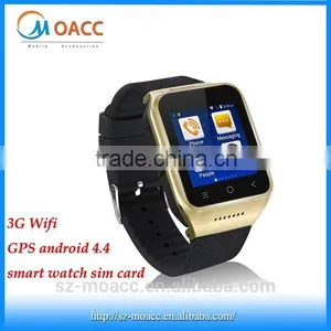 Super Quality S8 3G Wifi GPS Android 4.4 Smart Watch Sim Card thumbnail-1