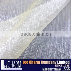 Fabric for Curtains and Dress Pattern Poly Silver Tulle Fabric thumbnail-6