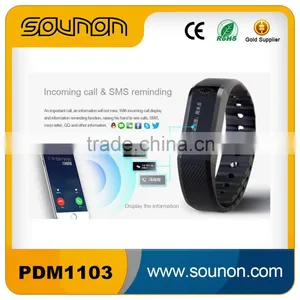 2015 Digital Fitness Smart Bracelet Bluetooth, Silicone Wristband Pedometer,Sedentary Reminding Smart Bracelet Watch thumbnail-2
