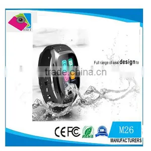 New Bluetooth Smart Watch M26 With LED Display / Dial / Alarm / Music Player / Pedometer for Android Ios thumbnail-1