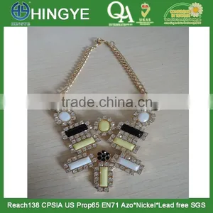 New Design Multicolor Beaded Necklace With High Quality for Ladies Sweater - N1412007 thumbnail-1