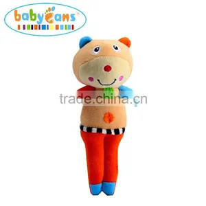 Babyfans 2015 Hot Sell Baby Toy New Style Baby Rattle Toy Best Made Stuffed Animal BB Sticks thumbnail-2