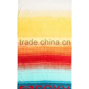 Wholesaler Custom Silk Screen Print Beach Towel thumbnail-1