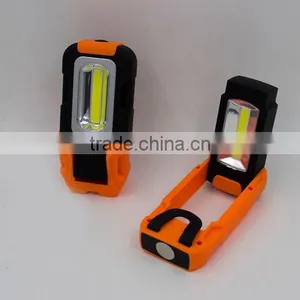 Bright COB Working Flashlight With Magnet And Hook Powered by AAA Battery thumbnail-5