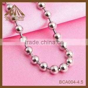 Fashion Metal Ball Chain 316L Stainless Steel thumbnail-5