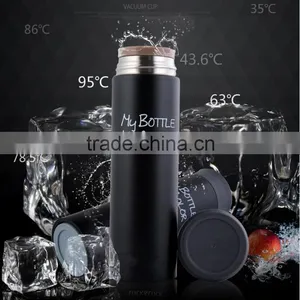 Home Office Business Stainless Steel Vacuum Thermal Dull Polish Warm Travel Mug Cup Bottle thumbnail-1