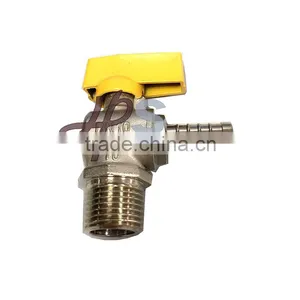 High Quality Aluminum Handle Brass Gas Ball Valve for Wholesale thumbnail-2