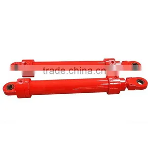 Weld Hydraulic Oil Cylinder With Steel Oil Pipe&fixed Eye Mounting thumbnail-3