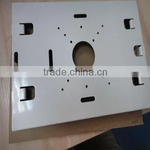 High Quality Custom White Powder Coating Sheet Metal Stamping thumbnail-1
