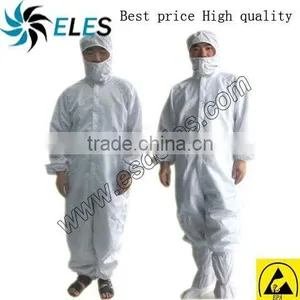 China Gold Supplier Cleanroom Esd Overcoat Clothes With Great Price thumbnail-1