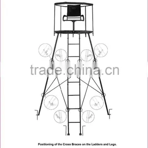 10FT ROTATING TRIPOD FREESTAND TD-1003 thumbnail-1