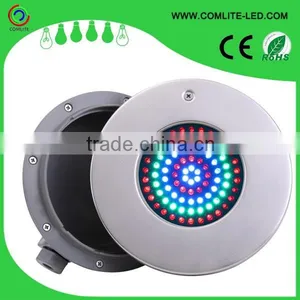 7W IP68 DMX Control RGB 12V LED Underwater Light thumbnail-1