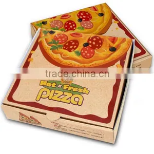 Customized Logo Recyclable Paper Cheap Pizza Box thumbnail-1