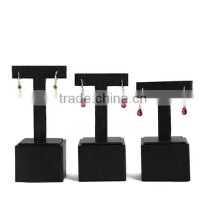 Wholesale Custom T-bar Leather Earring Display Stand thumbnail-2