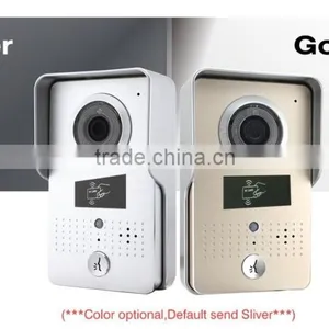 Factory Sale Wireless Wifi 3G 4G Doorbell Camera + Indoor Bell+ RFID Keyfobs Video Door Phone Intercom Waterproof for Smartphone thumbnail-3
